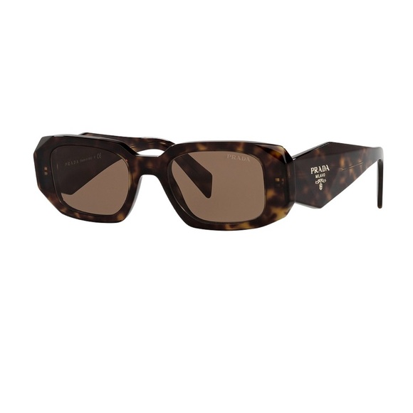 PRADA PR 17WS 2AU8C1 Tortoise Brown 49 mm Women's Sunglasses - Picture 2 of 3